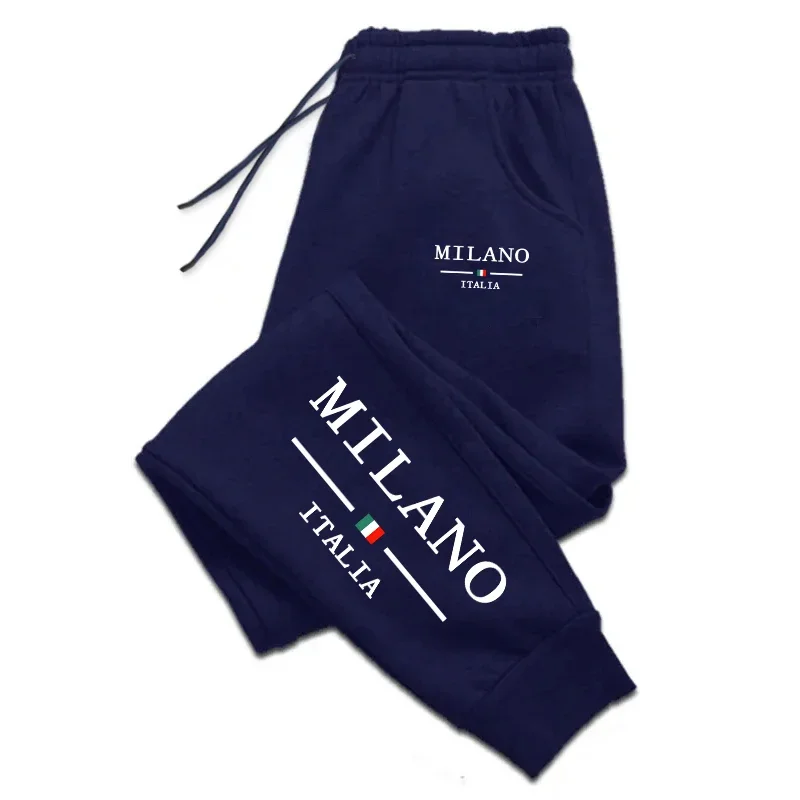 Milan Printed Mens Sweatpants  - Street Fashion In Milan 评论和价格