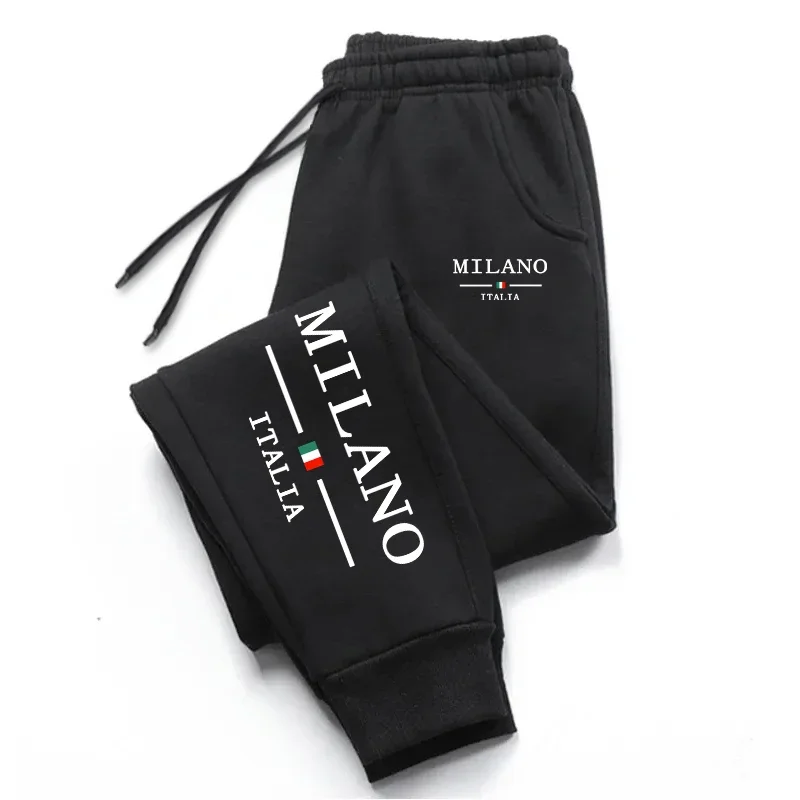 Milan Printed Mens Sweatpants  - Street Fashion In Milan 评论和价格