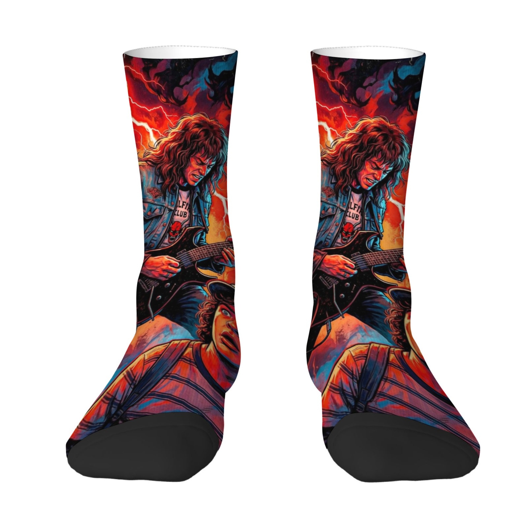Cartoon Eddie Munson Retro Fas - Street Fashion Style Youtube 评论和价格