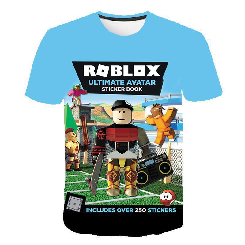 Roblox Game Kids T-Shirt Cospl - Street Fashion Roblox 评论和价格
