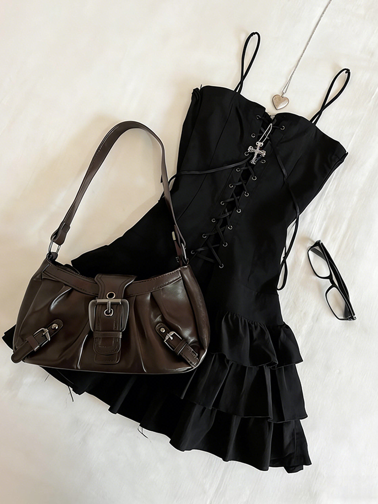 Goth Dresses Sexy Y2k 2000s Vi - Street Fashion Goth 评论和价格