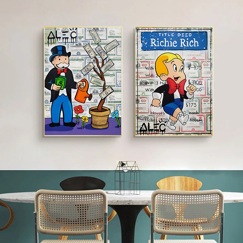 Fashion Alec Monopoly Milliona - Street Fashion Poster 评论和价格