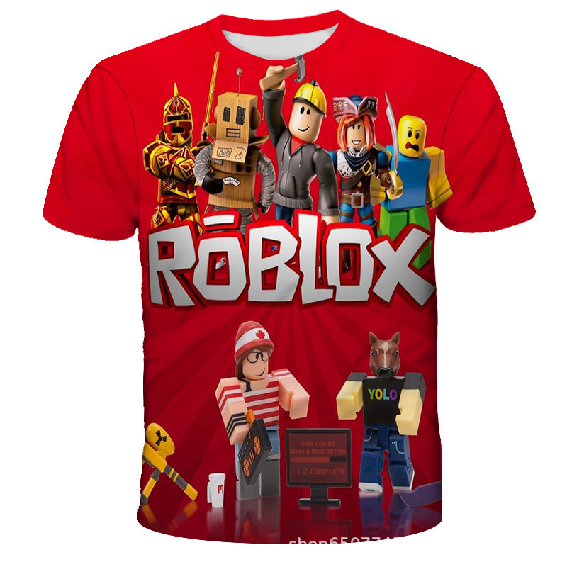 2026 Roblox kid T shirt Boys G - Street Fashion Roblox 评论和价格