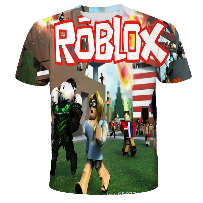 2026 Roblox kid T shirt Boys G - Street Fashion Roblox 评论和价格